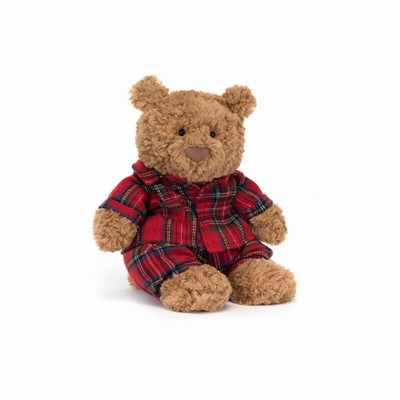 Jellycat Bartholomew Bedtime Oso | AULS-50284